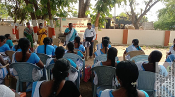 Frontline workers' training in Vatsavai PHC